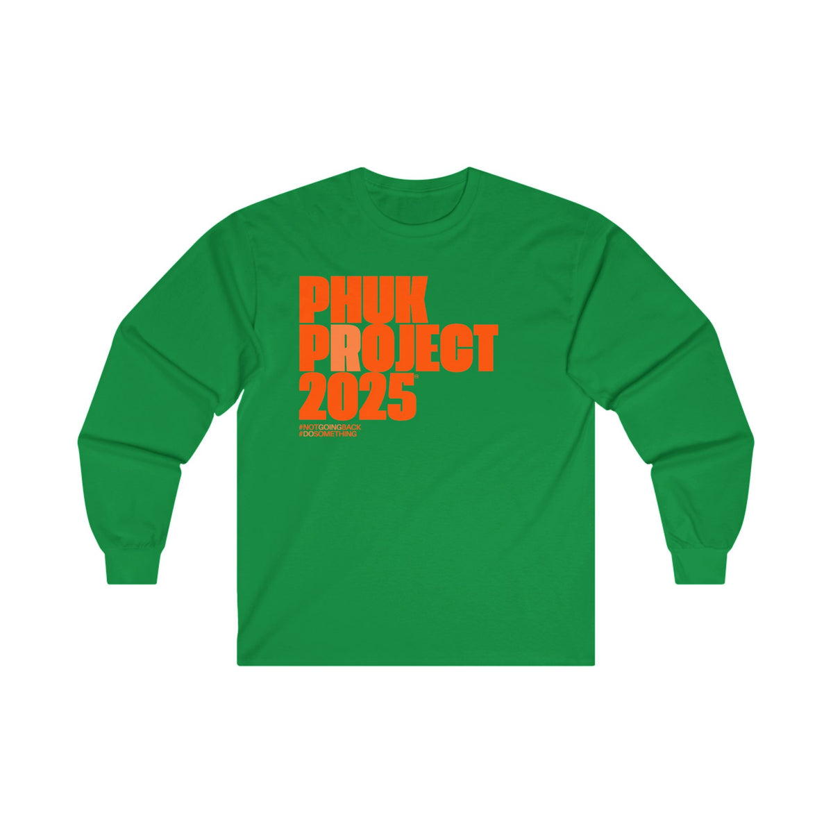 Official PHUK Project 2025 Comma La Kamala Harris  Ultra Cotton Long Sleeve Tee